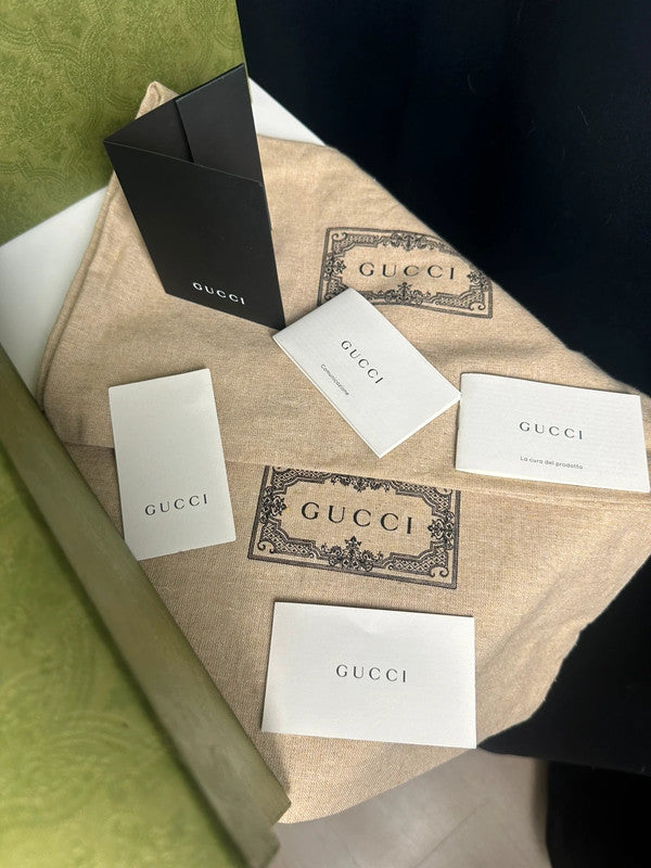 Gucci Bottes Horsebit Caoutchouc Vert Foncé T.38 — Neuves