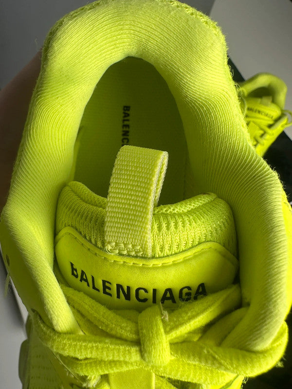 Balenciaga Track Sneakers Mesh Technique Jaune Fluo T.41 — Neuves