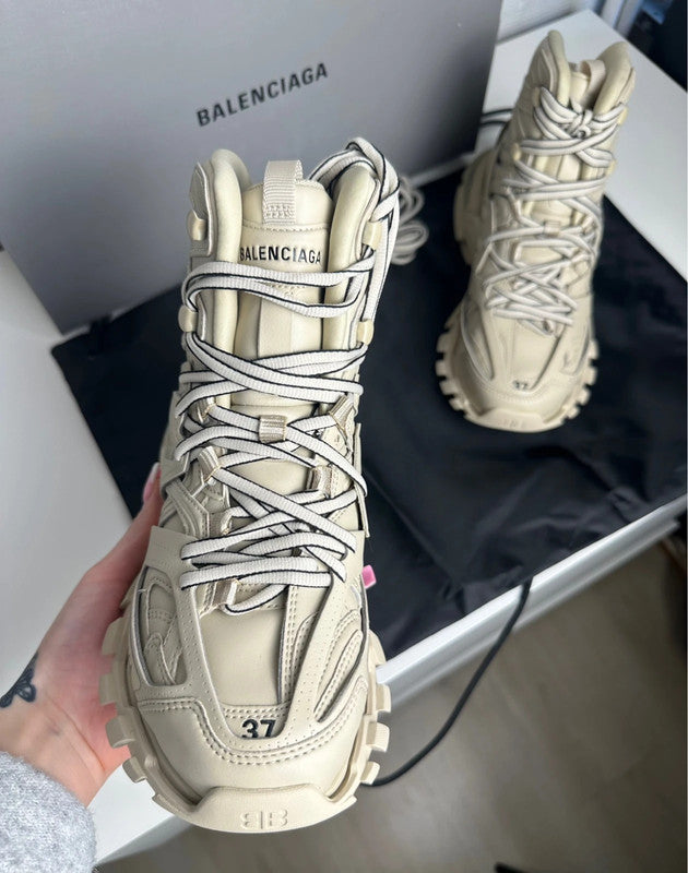 Balenciaga Track Hike Sneakers Mesh Technique Beige T.37 — Neuves