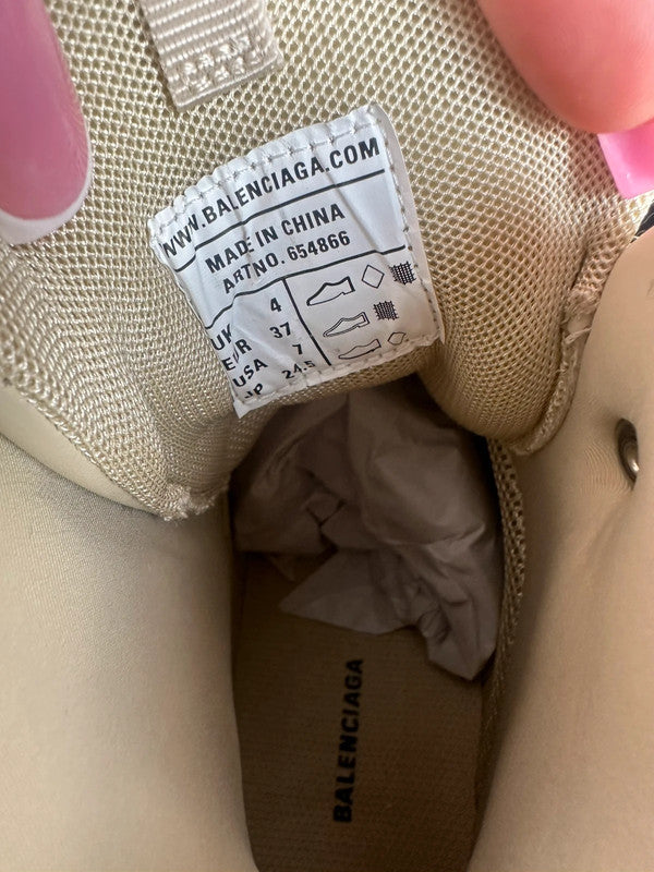 Balenciaga Track Hike Sneakers Mesh Technique Beige T.37 — Neuves