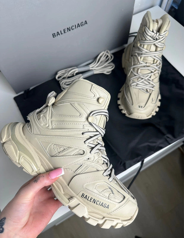 Balenciaga Track Hike Sneakers Mesh Technique Beige T.37 — Neuves