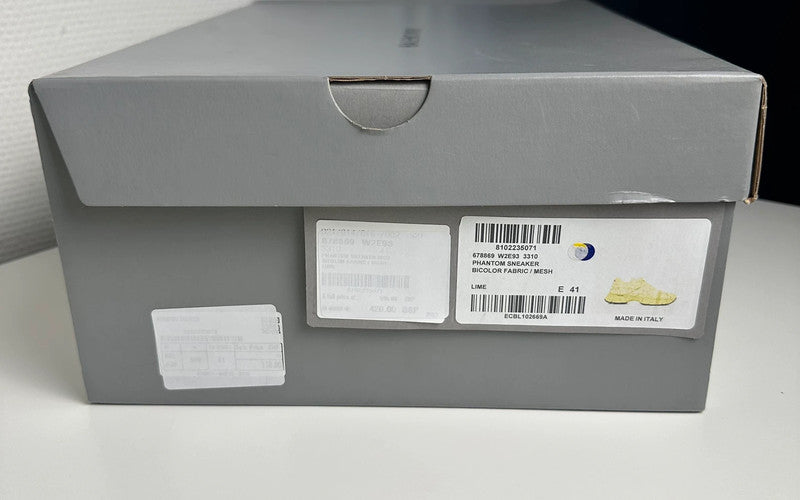 Balenciaga Phantom Sneakers Mesh Technique Jaune Fluo T.41 — Neuves