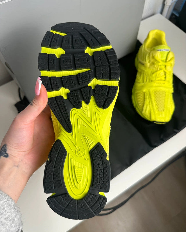 Balenciaga Phantom Sneakers Mesh Technique Jaune Fluo T.41 — Neuves