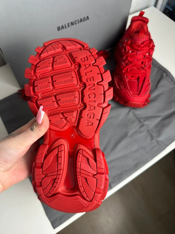 Balenciaga Track Sneakers Mesh Technique Rouge T.36 — Neuves