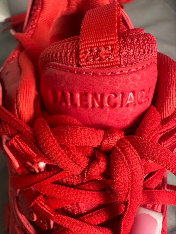 Balenciaga Track Sneakers Mesh Technique Rouge T.36 — Neuves