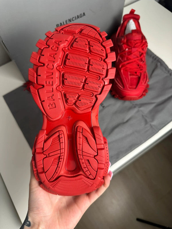 Balenciaga Track Sneakers Mesh Technique Rouge T.36 — Neuves