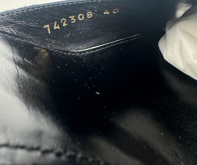 Balenciaga Sandales Plateforme Cuir Verni Blanc T.40 — Neuves