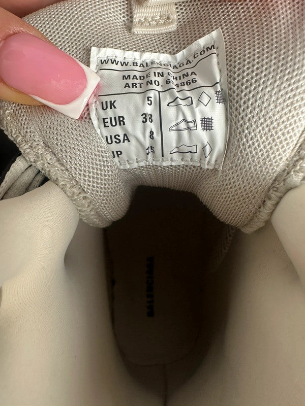 Balenciaga Track Hike Sneakers Montantes Mesh Technique Beige T.38 — Neuves