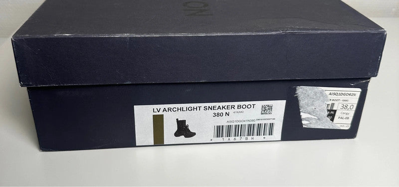 Louis Vuitton Archlight Bottines Sneakers Kaki T.38 — Neuves