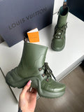 Louis Vuitton Archlight Bottines Sneakers Kaki T.38 — Neuves