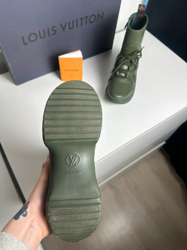 Louis Vuitton Archlight Bottines Sneakers Kaki T.38 — Neuves