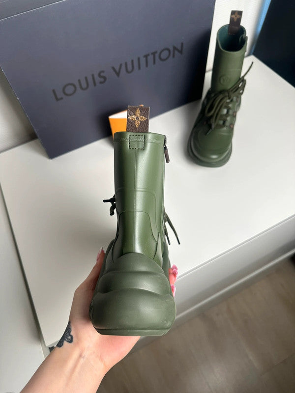 Louis Vuitton Archlight Bottines Sneakers Kaki T.38 — Neuves