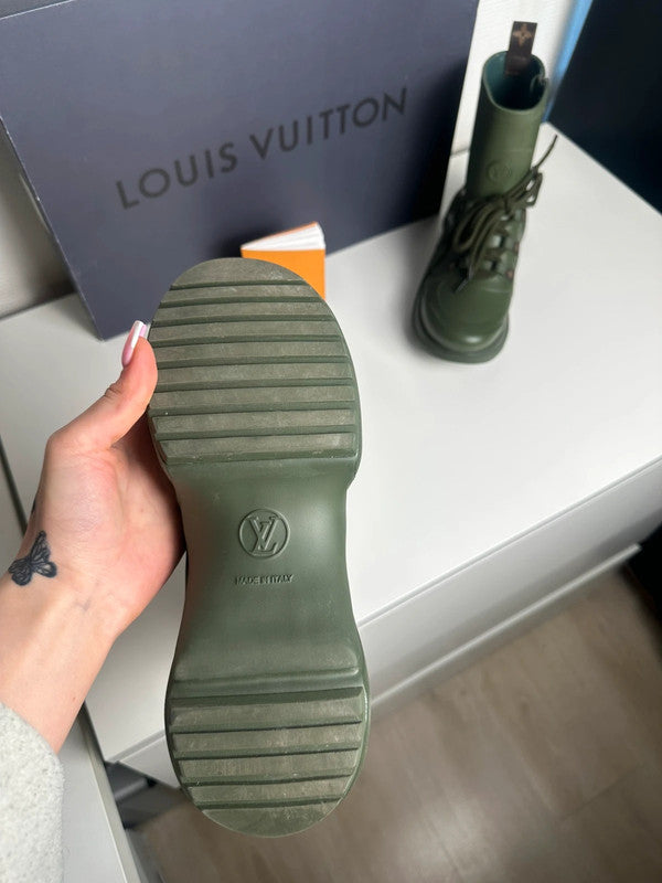 Louis Vuitton Archlight Bottines Sneakers Kaki T.38 — Neuves