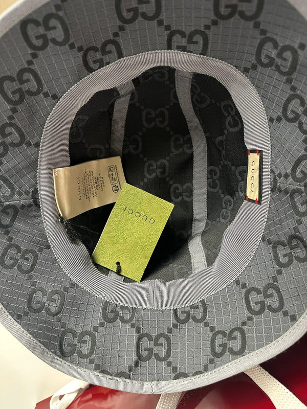 Gucci Bob GG Monogramme Gris & Noir T.S — Neuf