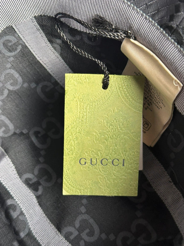 Gucci Bob GG Monogramme Gris & Noir T.S — Neuf