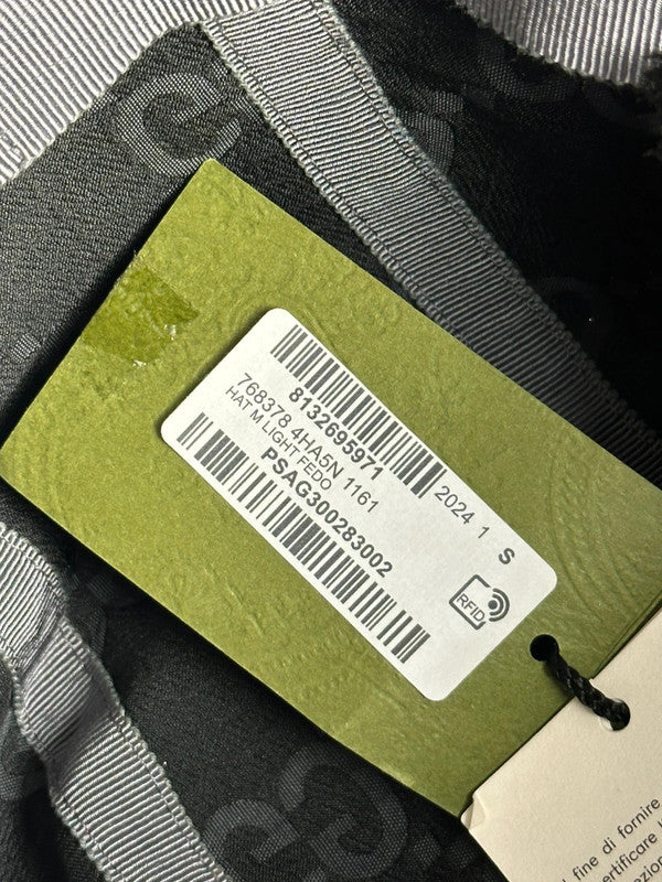 Gucci Bob GG Monogramme Gris & Noir T.S — Neuf