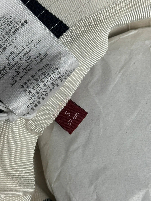 Gucci Bob Blanc Bandes Web Rouge & Bleu T.S — Neuf